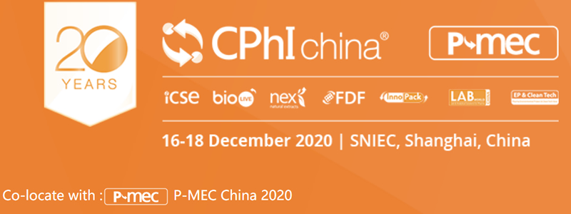CPhI & P-MEC China moves to December date to enable international attendance