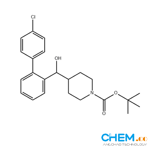 tert-butyl 4-[(4'-chlorobiphenyl-2-yl)(hydroxy)methyl]piperidine-1-carboxylate