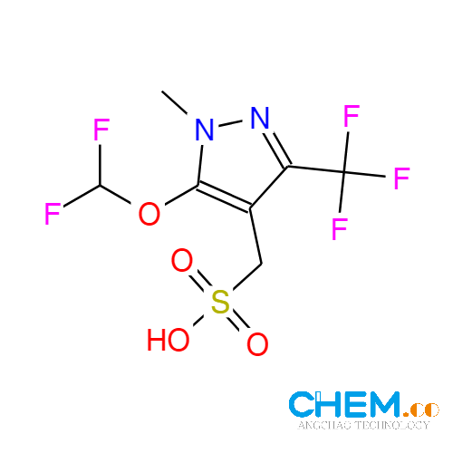 (5-(Difluoromethoxy)-1-methyl-3-(trifluoromethyl)-1H-pyrazol-4-yl)methanesulfonic Acid