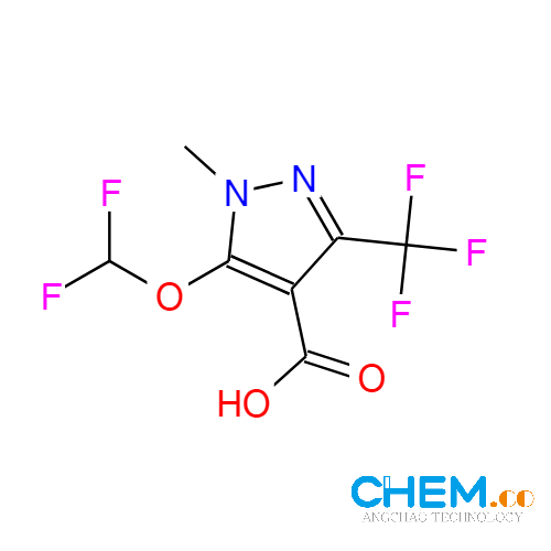 5-(difluoromethoxy)-1-methyl-3-(trifluoromethyl)pyrazole-4-carboxylic acid